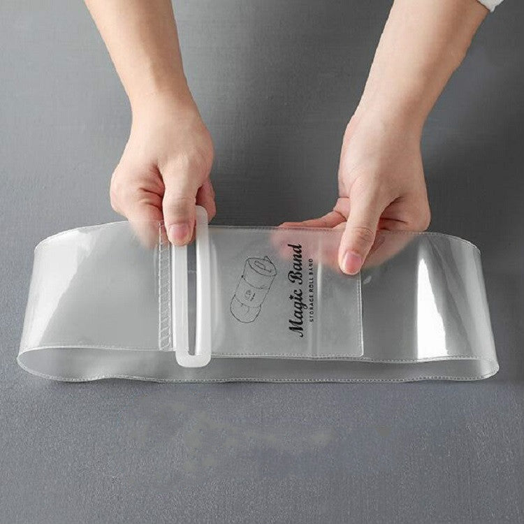 Clothes Magic Band Roll Strap Self-adhesive Strapping Belt Clothing Finishing Storage Belt, Small, Medium, Large