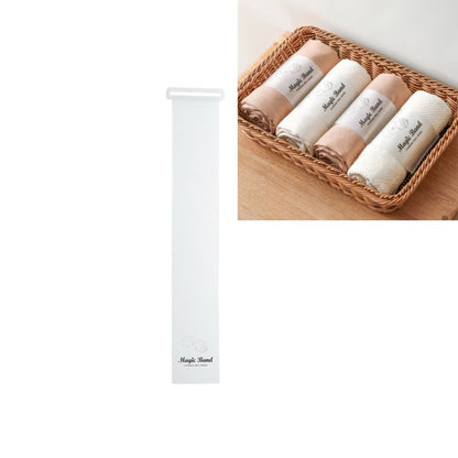 Clothes Magic Band Roll Strap Self-adhesive Strapping Belt Clothing Finishing Storage Belt, Small, Medium, Large