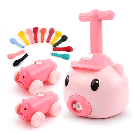 Voiture à ballons gonflables Piggy Air, voiture à friction, jouet intellectuel pour enfants