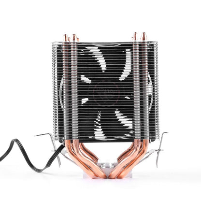 Desktop Computer 6 Copper Tube CPU Radiator Super Quiet, 6 Tube Blue Light 3-pin Double Fan, 6 Tube PWM Single Fan, 6 Tube PWM Double Fan, 6 Tube Without Light 3-pin Single Fan, 6 Tube Without Light 3-pin Double Fan, 6 Tube Blue Light 3-pin Single Fan