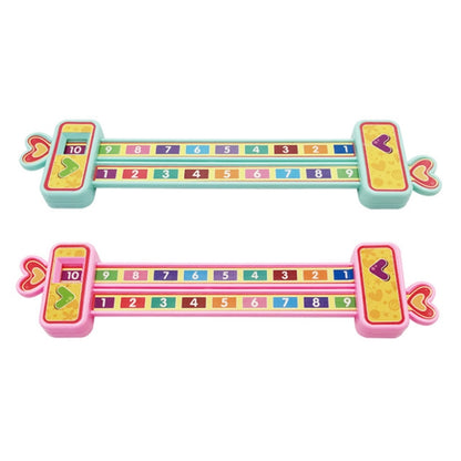 5 PCS Children Mathematical Addition Auxiliary Rule Early Education Puzzle Stationery, Random Color Delivery, Random Color Delivery