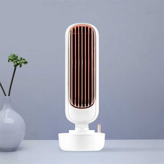 Ventilateur tour d'humidification rétro USB sans pales avec pulvérisation de refroidissement à eau pour bureau