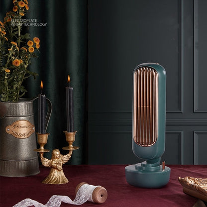 Ventilateur tour d'humidification rétro USB sans pales avec pulvérisation de refroidissement à eau pour bureau