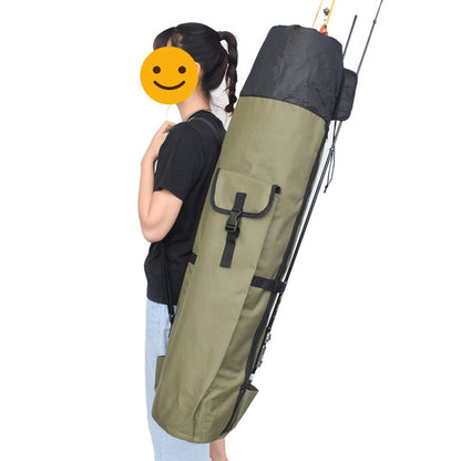 Multifunktionale Angelruten-Tasche, Angelgeräte-Tasche, Angelzubehör, Größe: 123x34cm, Multifunktionale Angelgeräte-Tasche, Angelruten-Tasche