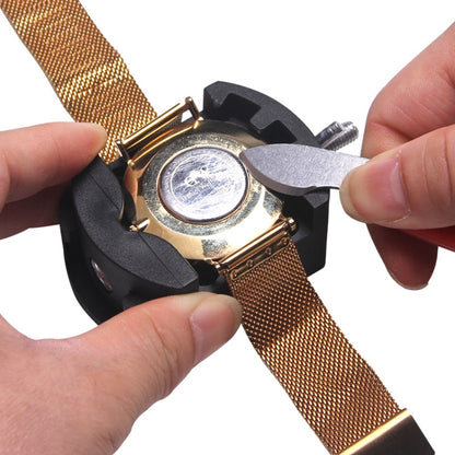 Watch Rear Cover Tapping Knife Watch Opener, All Steel Dual Use, Green Handle Dual Use