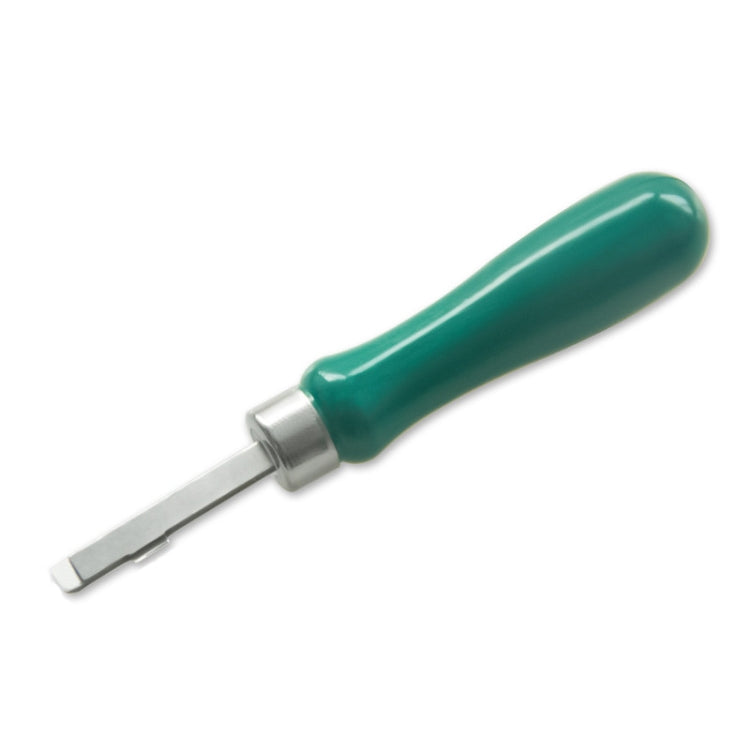 Watch Rear Cover Tapping Knife Watch Opener, All Steel Dual Use, Green Handle Dual Use