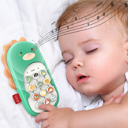 Jouet de téléphone portable bilingue de simulation de puzzle pour bébé, machine d'éducation précoce pour enfant