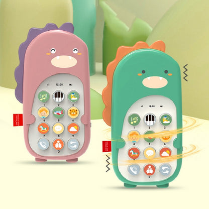 Jouet de téléphone portable bilingue de simulation de puzzle pour bébé, machine d'éducation précoce pour enfant
