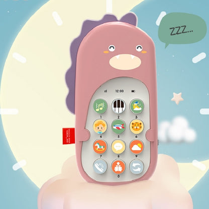 Jouet de téléphone portable bilingue de simulation de puzzle pour bébé, machine d'éducation précoce pour enfant
