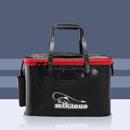 Thickened Multifunctional Folding Live Fish Box Fishing Bucket, 40 cm (with Handle and Side Pocket), 45 cm (with Handle and Side Pocket), 50 cm (with Handle and Side Pocket)