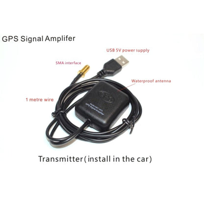 2 in 1 GPS Navigation Car Antenna Signal Amplifier, Signal Amplifier