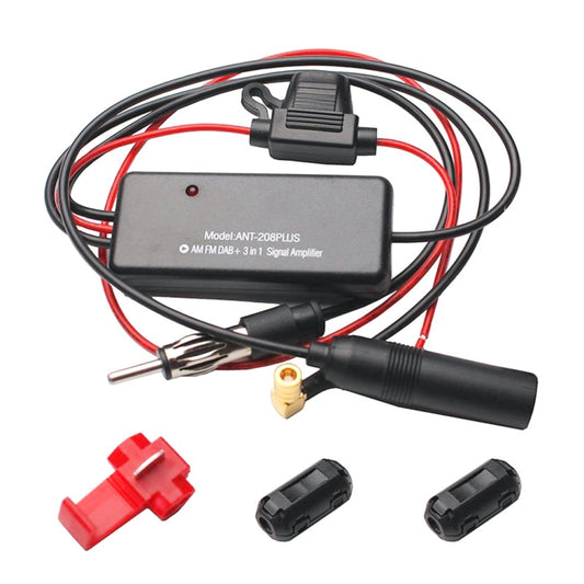 CHEYOULE ANT-208PLUS Car Radio FM AM DAB Antenna 3 in 1 Signal Amplifier, ANT-208PLUS