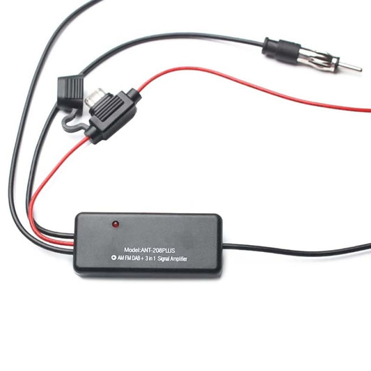 CHEYOULE ANT-208PLUS Car Radio FM AM DAB Antenna 3 in 1 Signal Amplifier, ANT-208PLUS