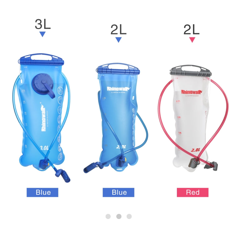 Rhinowalk Cycling Water Bag 2L/3L Full Opening Outdoor Drinking Water Bag Drinking Equipment, RK18103 blue 3L, RK18101 blue 2L, RK18101 red 2L