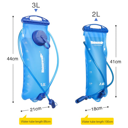 Rhinowalk Cycling Water Bag 2L/3L Full Opening Outdoor Drinking Water Bag Drinking Equipment, RK18103 blue 3L, RK18101 blue 2L, RK18101 red 2L