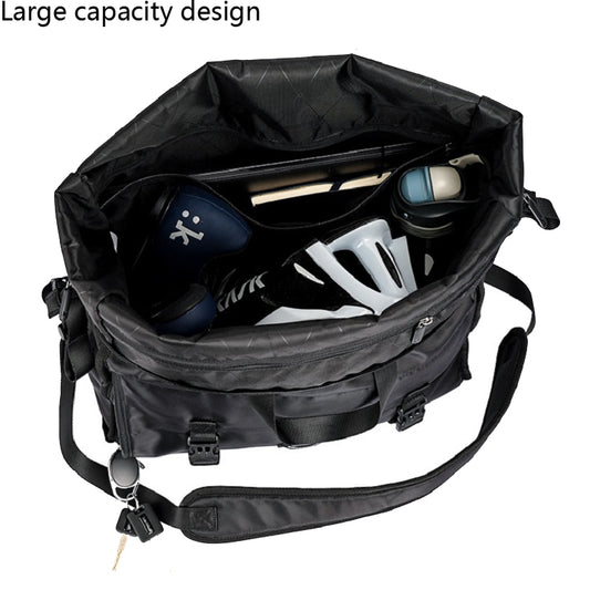 Rhinowalk Sac de Cyclisme Multifonctionnel à Bandoulière Grande Capacité Sac Messager Sac de Porte-Bagages Arrière de Vélo
