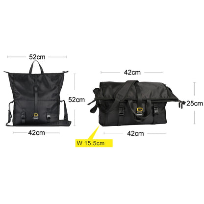 Rhinowalk Multifunktionale Umhängetasche für Radfahrer, große Kapazität, Messenger Bag, Fahrrad-Gepäckträgertasche