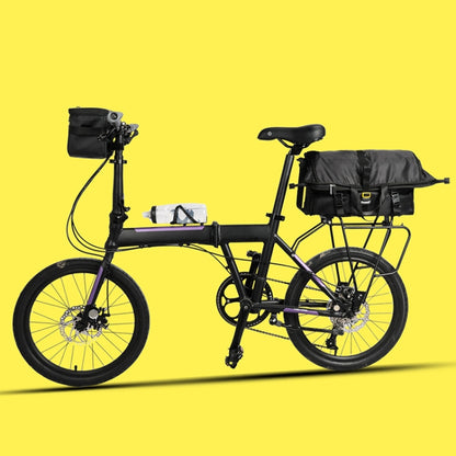 Rhinowalk Multifunktionale Umhängetasche für Radfahrer, große Kapazität, Messenger Bag, Fahrrad-Gepäckträgertasche