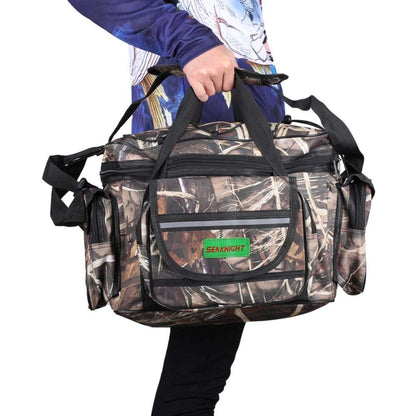 SeaKnight SK003 Sac à bandoulière multifonctionnel Sac messager Sac de pêche Sac banane