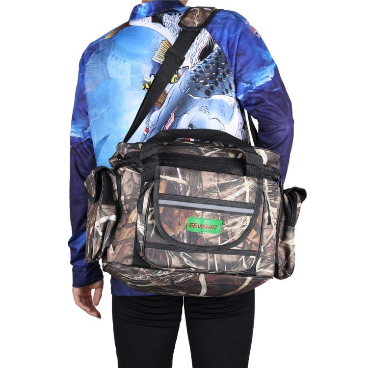 SeaKnight SK003 Sac à bandoulière multifonctionnel Sac messager Sac de pêche Sac banane
