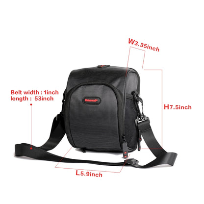 Rhinowalk TF910 Bicycle Front Handlebar Bag Multifunctional Waterproof Phone Bag Riding Bag, Black, Red, Khaki
