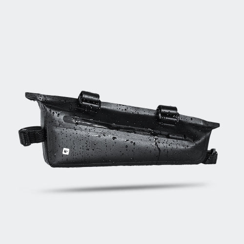 Rhinowalk Sac de cadre triangulaire avant de vélo, étanche en TPU, pour VTT et vélo de route, sacoche de selle pour les longues distances, Rhinowalk Sac de cadre avant de vélo 2,2L
