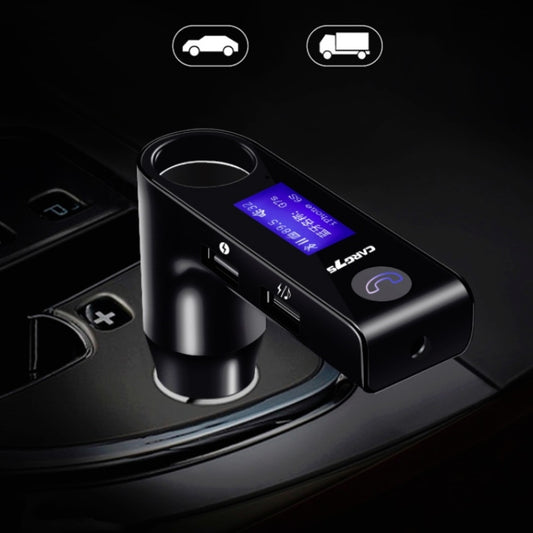 Transmetteur FM Bluetooth MP3 mains libres de voiture G7S avec écran LCD, G7S