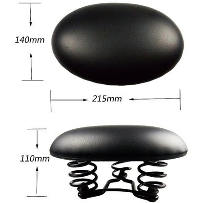 BIKERSAY Bicycle Spring Cushion Shock Absorber Mountain Bike Saddle Anti-compression Non-nasal Cushion, SZ004
