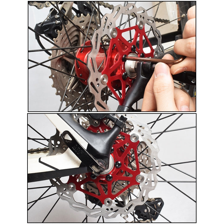 SNAIL FD-01 Mountain Bike Floating Disc Bicycle Brake Pad Six Nail Brake Disc, 160mm Black, 180mm Black, 203mm Black, 160mm Red, 180mm Red, 203mm Red, 160mm Blue, 180mm Blue, 203mm Blue