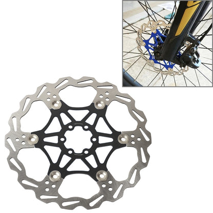 SNAIL FD-01 Mountain Bike Floating Disc Bicycle Brake Pad Six Nail Brake Disc, 160mm Black, 180mm Black, 203mm Black, 160mm Red, 180mm Red, 203mm Red, 160mm Blue, 180mm Blue, 203mm Blue
