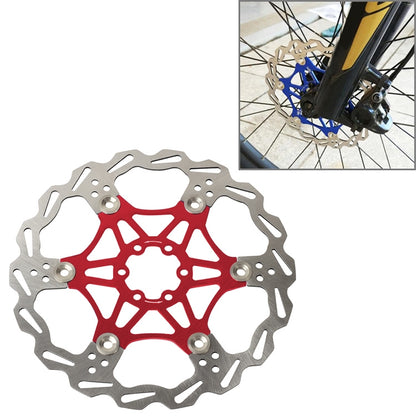 SNAIL FD-01 Mountain Bike Floating Disc Bicycle Brake Pad Six Nail Brake Disc, 160mm Black, 180mm Black, 203mm Black, 160mm Red, 180mm Red, 203mm Red, 160mm Blue, 180mm Blue, 203mm Blue