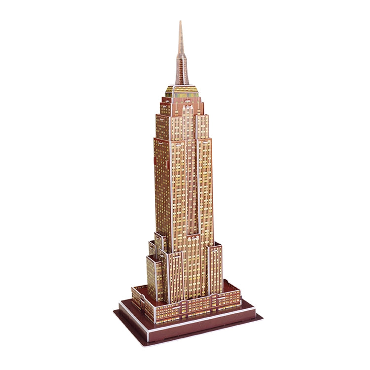 3 PCS 3D Puzzle Mini World Building Model Children Assembling Intellectual Toys, Burj Al Arab, Eiffel Tower, Empire State Building, Dutch Windmills, Mayan Pyramid, Notre Dame de Paris, Sydney Bridge, Sydney Opera House, Leaning Tower of Pisa           ...