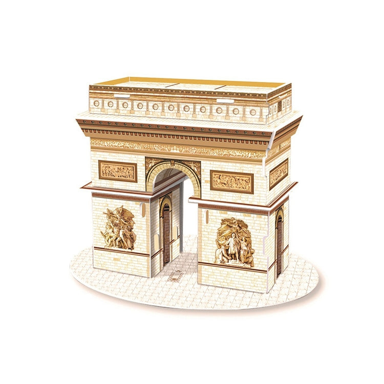3 PCS 3D Puzzle Mini World Building Model Children Assembling Intellectual Toys, Burj Al Arab, Eiffel Tower, Empire State Building, Dutch Windmills, Mayan Pyramid, Notre Dame de Paris, Sydney Bridge, Sydney Opera House, Leaning Tower of Pisa           ...