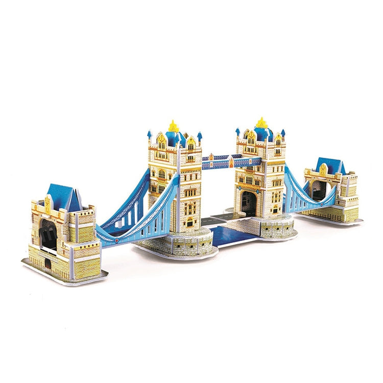 3 PCS 3D Puzzle Mini World Building Model Children Assembling Intellectual Toys, Burj Al Arab, Eiffel Tower, Empire State Building, Dutch Windmills, Mayan Pyramid, Notre Dame de Paris, Sydney Bridge, Sydney Opera House, Leaning Tower of Pisa           ...
