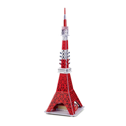 3 PCS 3D Puzzle Mini World Building Model Children Assembling Intellectual Toys, Burj Al Arab, Eiffel Tower, Empire State Building, Dutch Windmills, Mayan Pyramid, Notre Dame de Paris, Sydney Bridge, Sydney Opera House, Leaning Tower of Pisa           ...