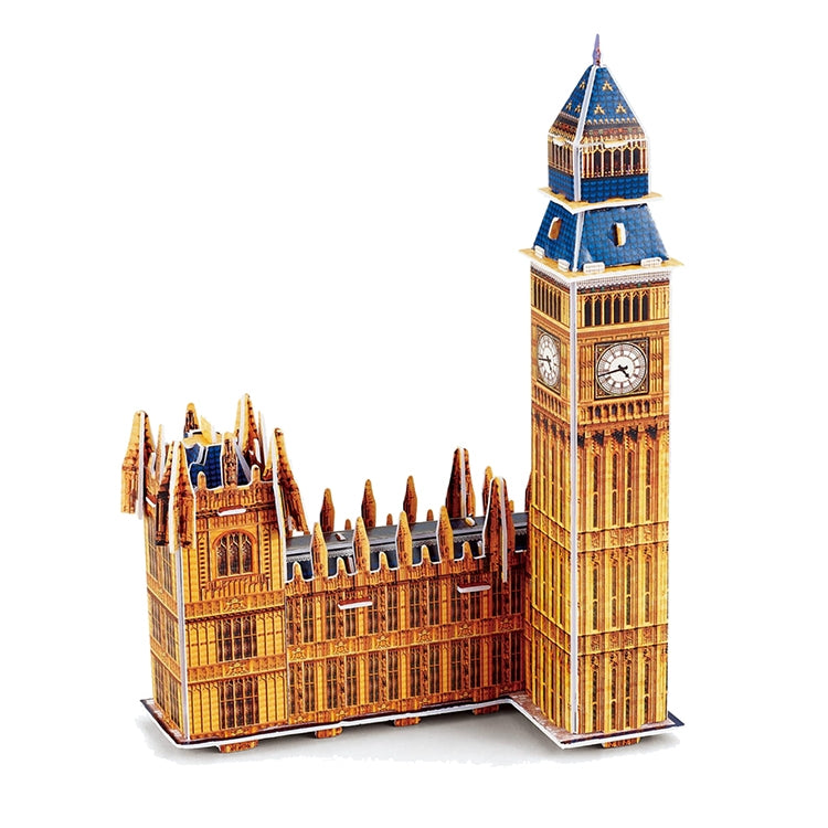 3 PCS 3D Puzzle Mini World Building Model Children Assembling Intellectual Toys, Burj Al Arab, Eiffel Tower, Empire State Building, Dutch Windmills, Mayan Pyramid, Notre Dame de Paris, Sydney Bridge, Sydney Opera House, Leaning Tower of Pisa           ...