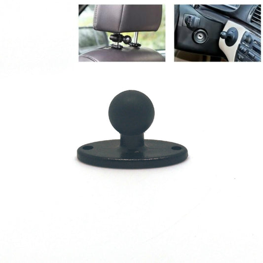 Support de téléphone moto avec tête sphérique fixe, accessoires fixes 1 pouce, adaptateur de support de téléphone portable