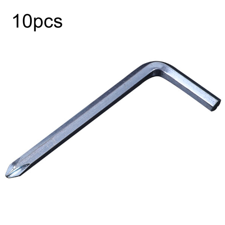 10 Tournevis Clé Hexagonale Outils de Réparation Scooter Embout Cruciforme, Spécification: 4mm, Matériau: Acier 45, Acier 45 4mm, Acier 45 5mm, Acier 45 6mm, Acier A3 4mm, Acier A3 5mm, Acier A3 6mm
