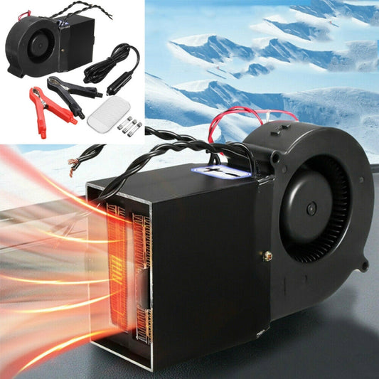 Chauffage de voiture, chauffage électrique, dégivreur, double PTC 12V 150-350W 24V 300-500W, taille ajustable, 12V 150-350W