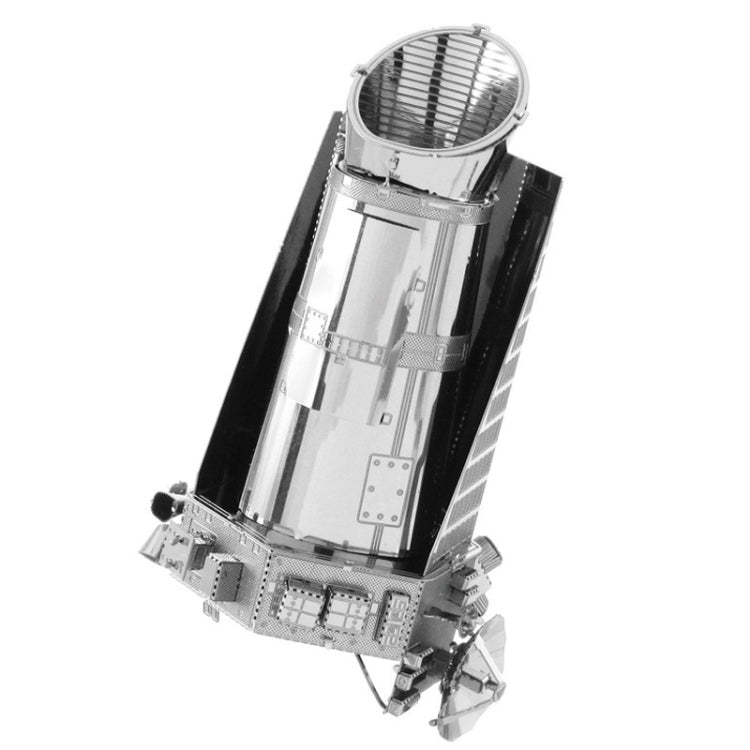 Modèle d'assemblage métallique 3D 3 pièces, Puzzle DIY, Télescope Kepler, Module lunaire, Sonde martienne, Chasseur F22