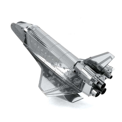 3 PCS 3D Metal Assembly Model DIY Puzzle, Kepler Telescope, Lunar Module, Space Shuttle, Mars Probe, F22 Fighter