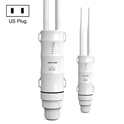 WAVLINK AC600 AP 2.4G/5G Dual Frequency Outdoor High Power Repeater, US Plug, UK Plug