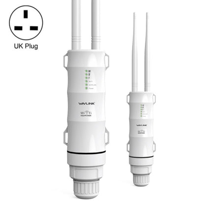 WAVLINK AC600 AP 2.4G/5G Dual Frequency Outdoor High Power Repeater, US Plug, UK Plug