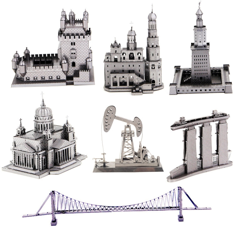 3 PIÈCES Modèle de construction 3D en métal Puzzle jouet DIY, Opéra de Sydney