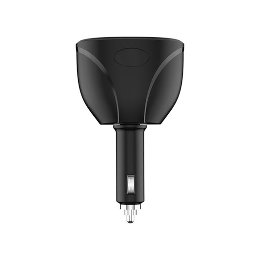 Chargeur de voiture allume-cigare double USB QC 3.0 double charge rapide 6 A, WMY-C113