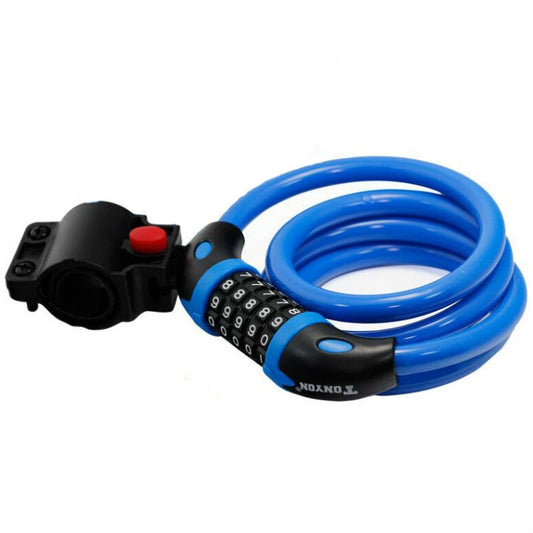 Antivol de vélo TONYON TY566 Cadenas à combinaison à cinq chiffres Antivol de barre de vélo de montagne Antivol de jante simple, TONYON TY566(Bleu), TONYON TY566(Vert), TONYON TY566(Orange), TONYON TY566(Noir)