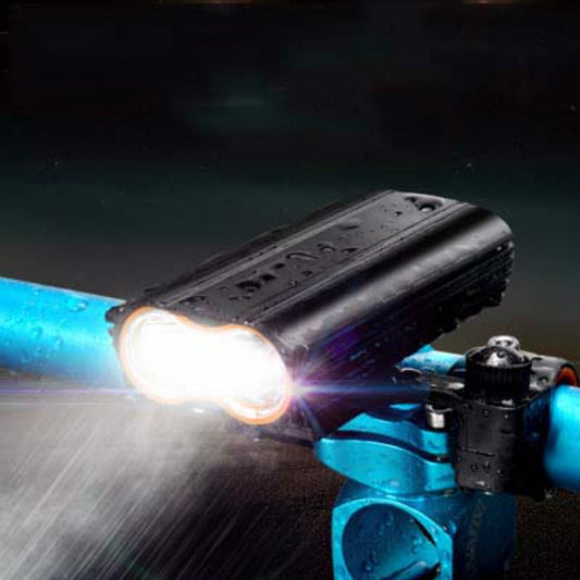 Éclairage avant de vélo, rechargeable par USB, lampe de cyclisme T6 étanche, pour VTT, éclairage de vélo étanche