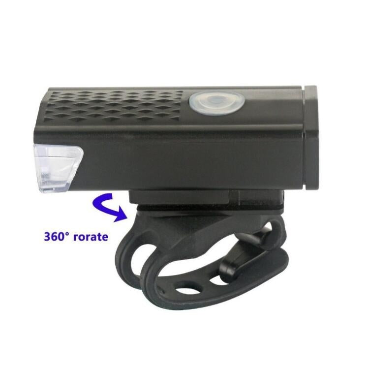 Phare de vélo USB rechargeable pour équipement de cyclisme, Lampe 2255 (blanc), Lampe 2255 + Feu arrière Ruby (blanc), Lampe 2255 + Feu arrière rouge 928 (blanc), Lampe 2255 + Feu arrière rouge 928 (noir)
