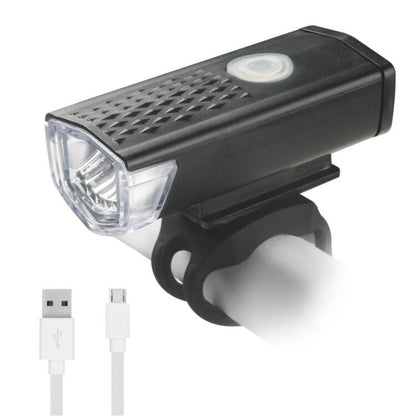 Phare de vélo USB rechargeable pour équipement de cyclisme, Lampe 2255 (blanc), Lampe 2255 + Feu arrière Ruby (blanc), Lampe 2255 + Feu arrière rouge 928 (blanc), Lampe 2255 + Feu arrière rouge 928 (noir)