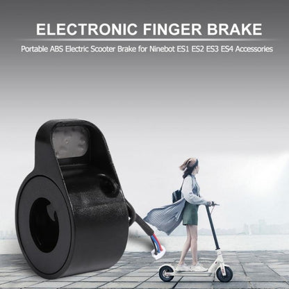 For Xiaomi No. 9 ES1 / ES2 / ES3 / ES4 Electric Scooter Accessories Brake Finger Dial, White